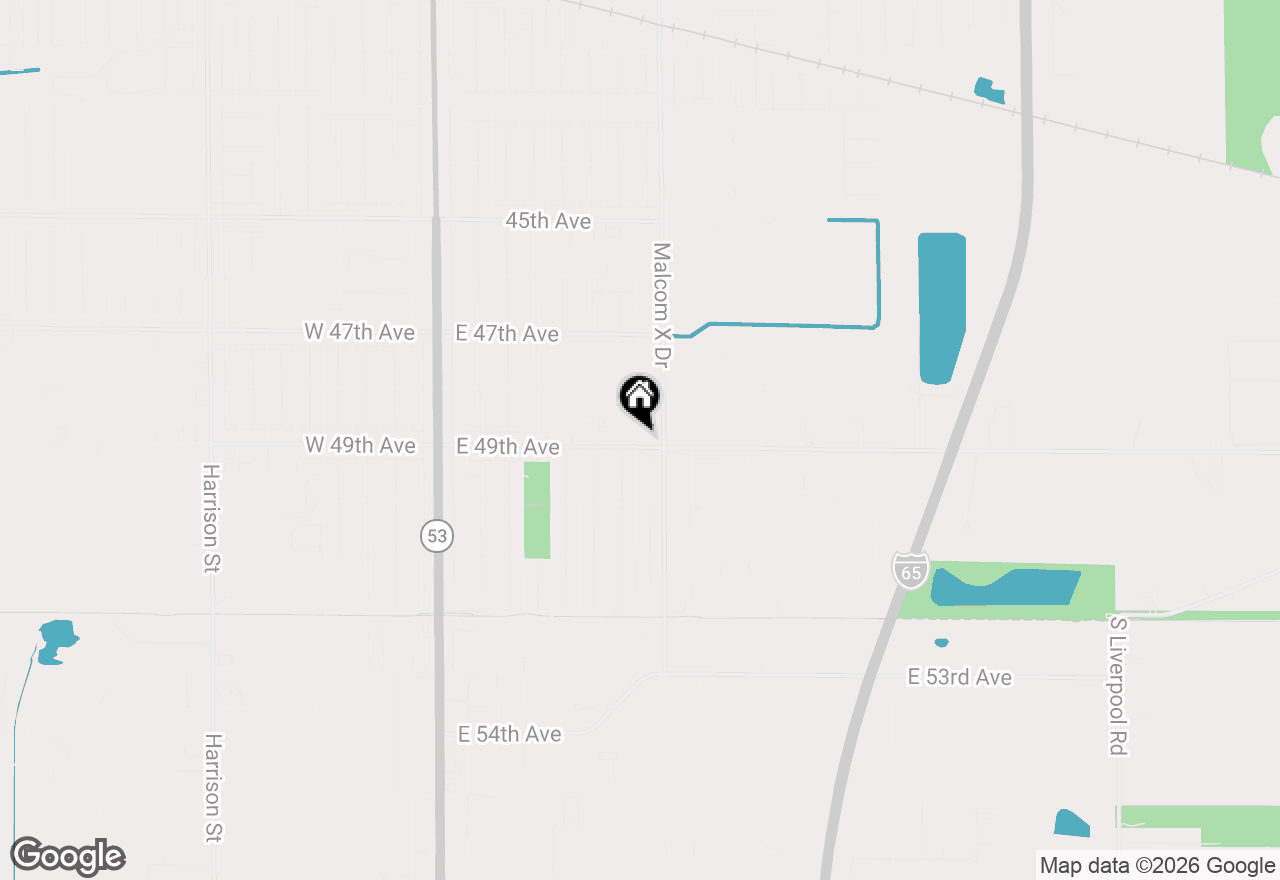 Map of 700 E 49th Avenue, Gary, IN 46409