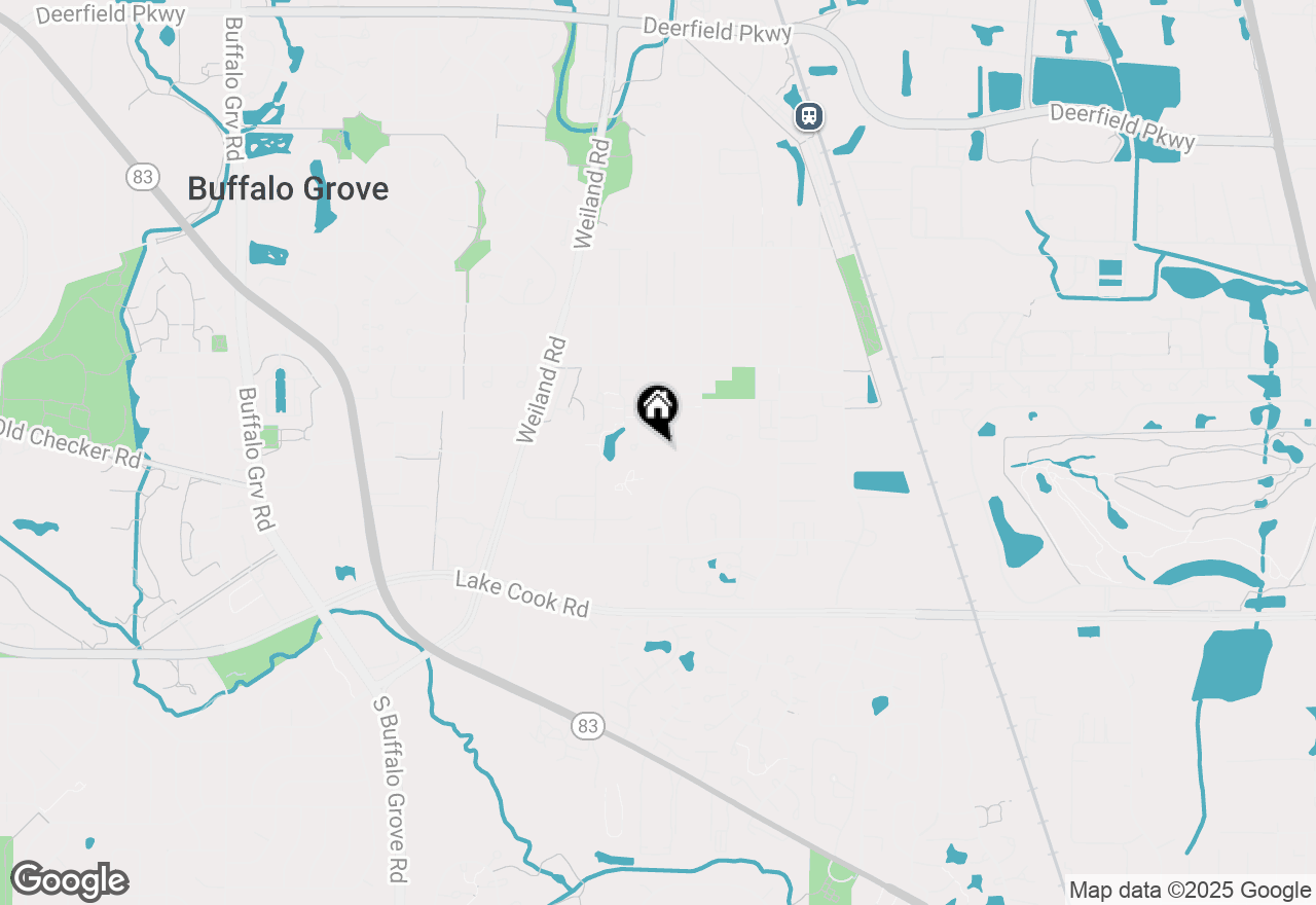 Map of 486 Buckthorn Terrace, Buffalo Grove, IL 60089