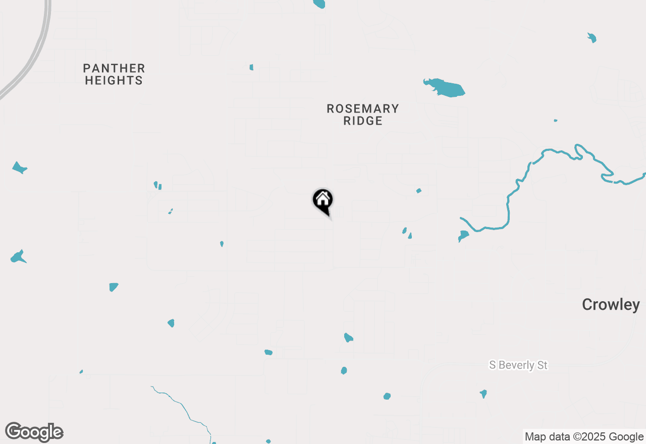 Map of 4401 Misty Shadows Drive, Fort Worth, TX 76036
