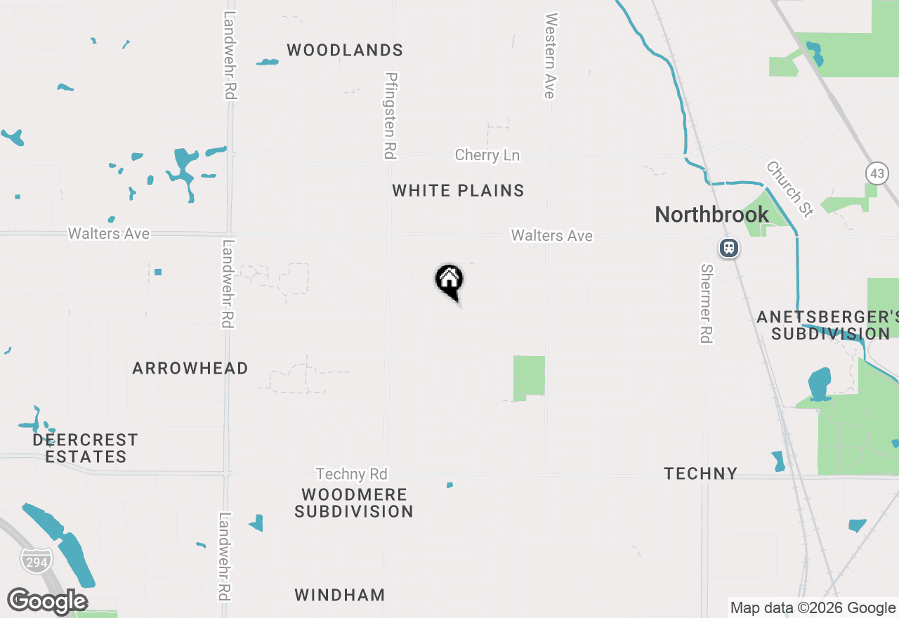 Map of 2629 Illinois Road, Northbrook, IL 60062