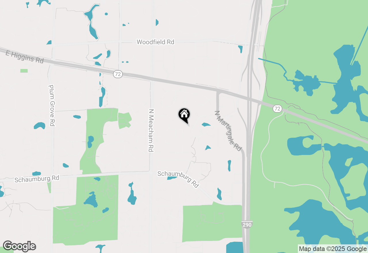 Map of 1532 Petersham Lane, Schaumburg, IL 60173