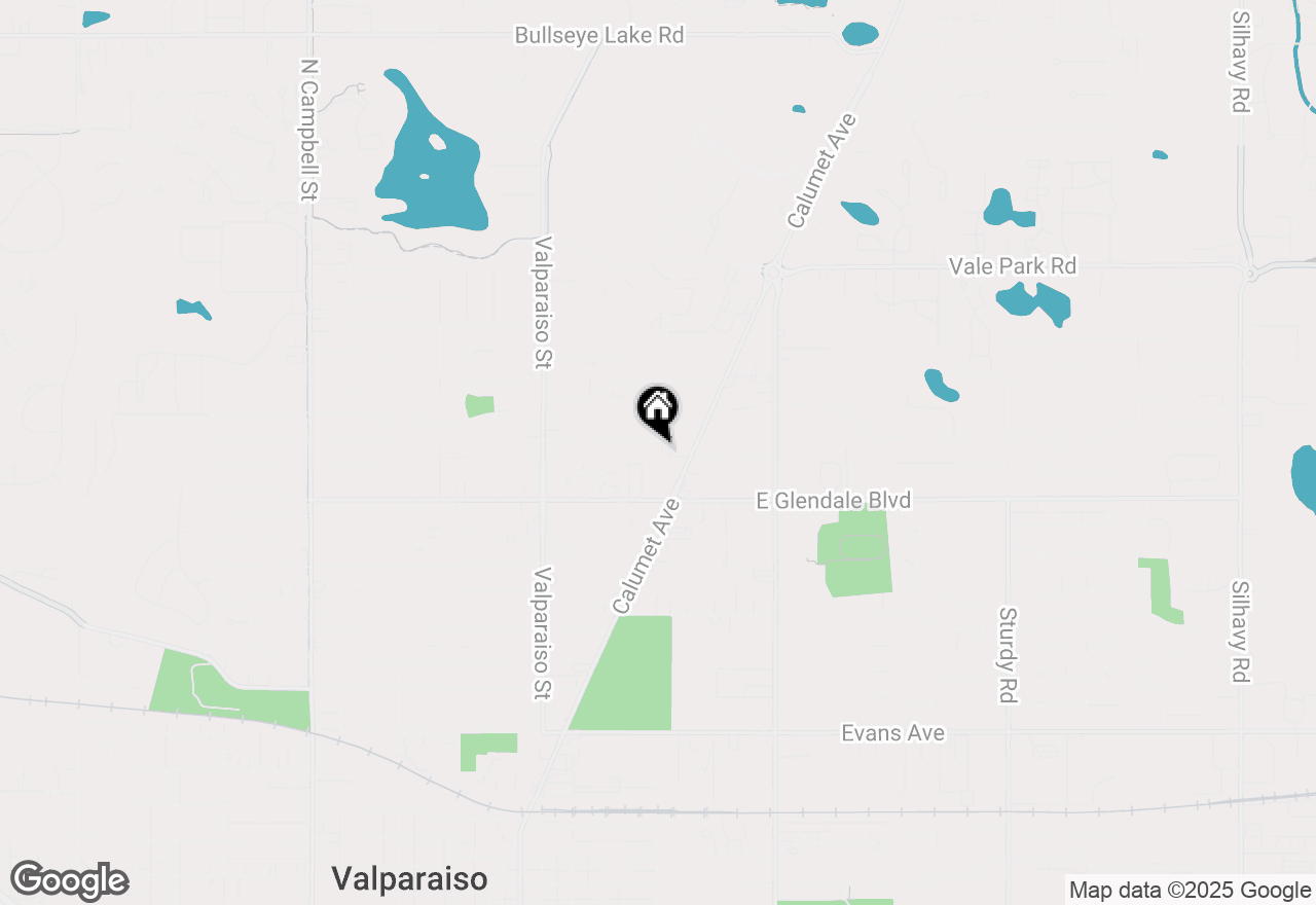 Map of 708 Albert Street, Valparaiso, IN 46383