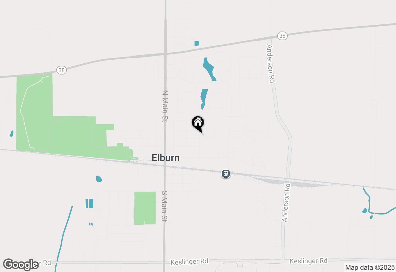 Map of 300 N 3rd Street, Elburn, IL 60119