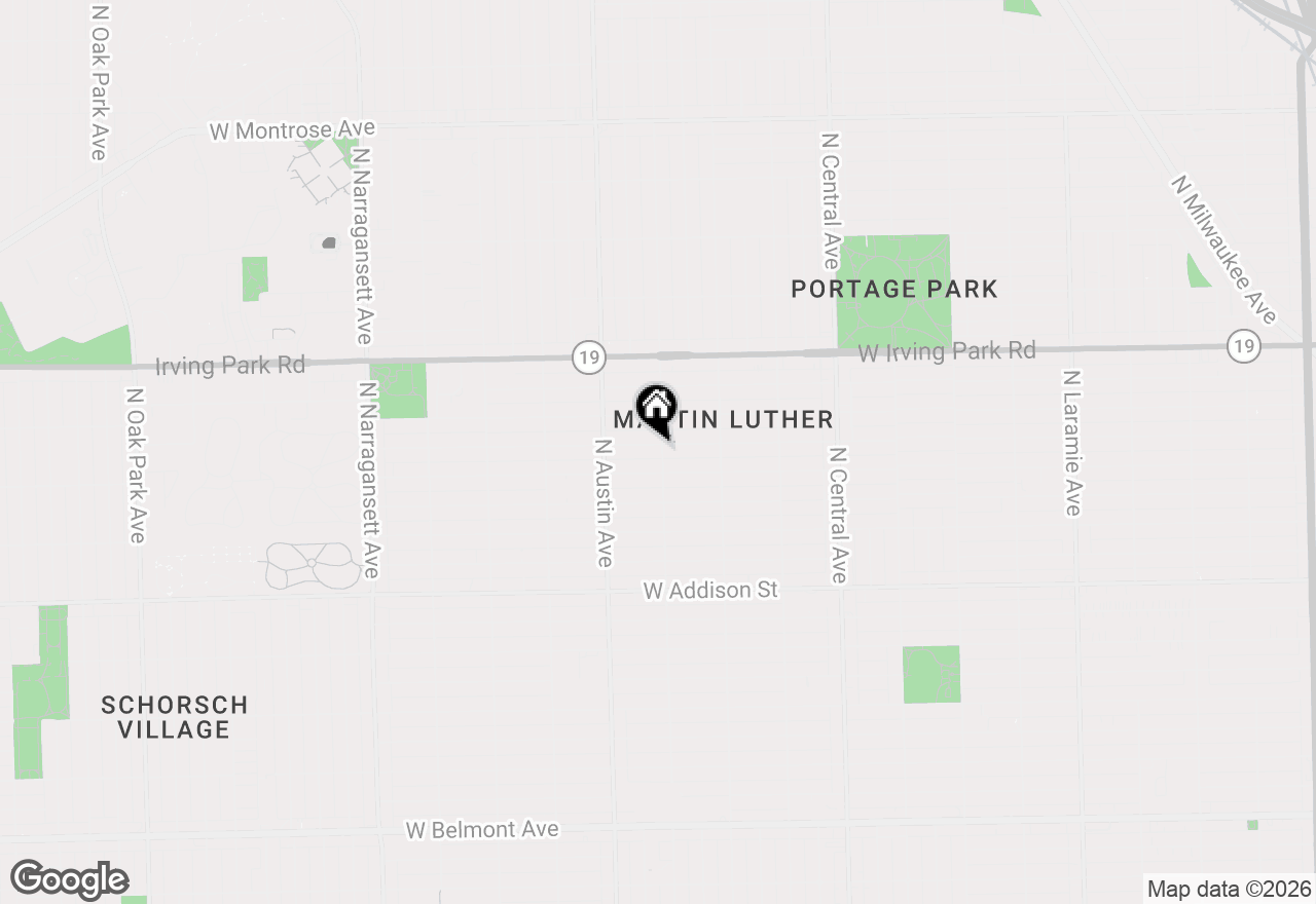Map of 5901 W Berenice Avenue, Chicago, IL 60634