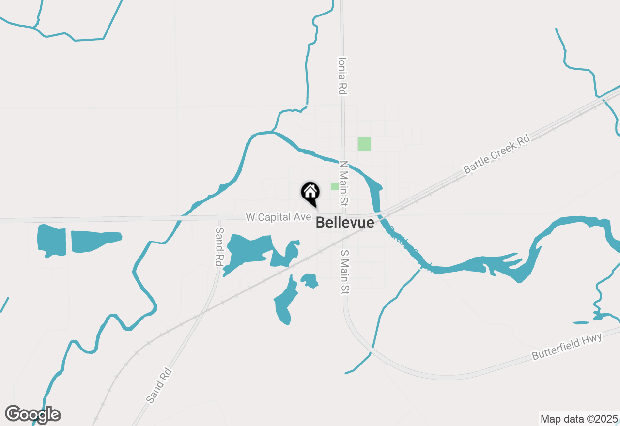Map of 310 W Capital Avenue, Bellevue, MI 49021