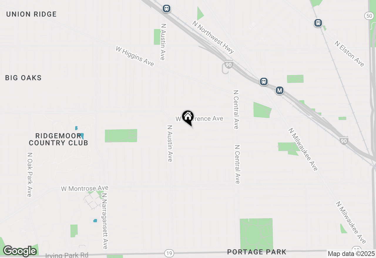 Map of 5857 W Giddings Street, Chicago, IL 60630