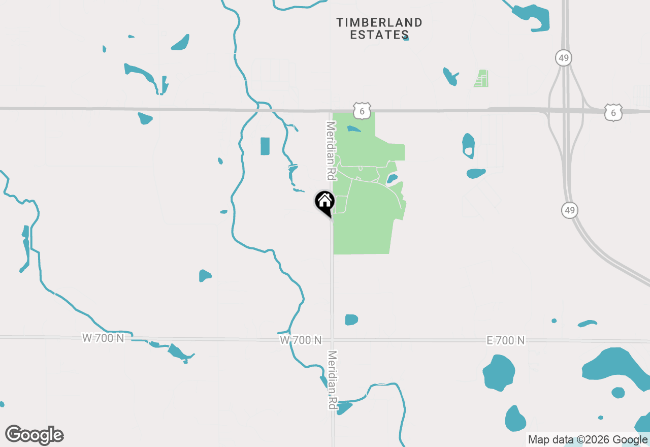 Map of 750 N Meridian Road, Valparaiso, IN 46385