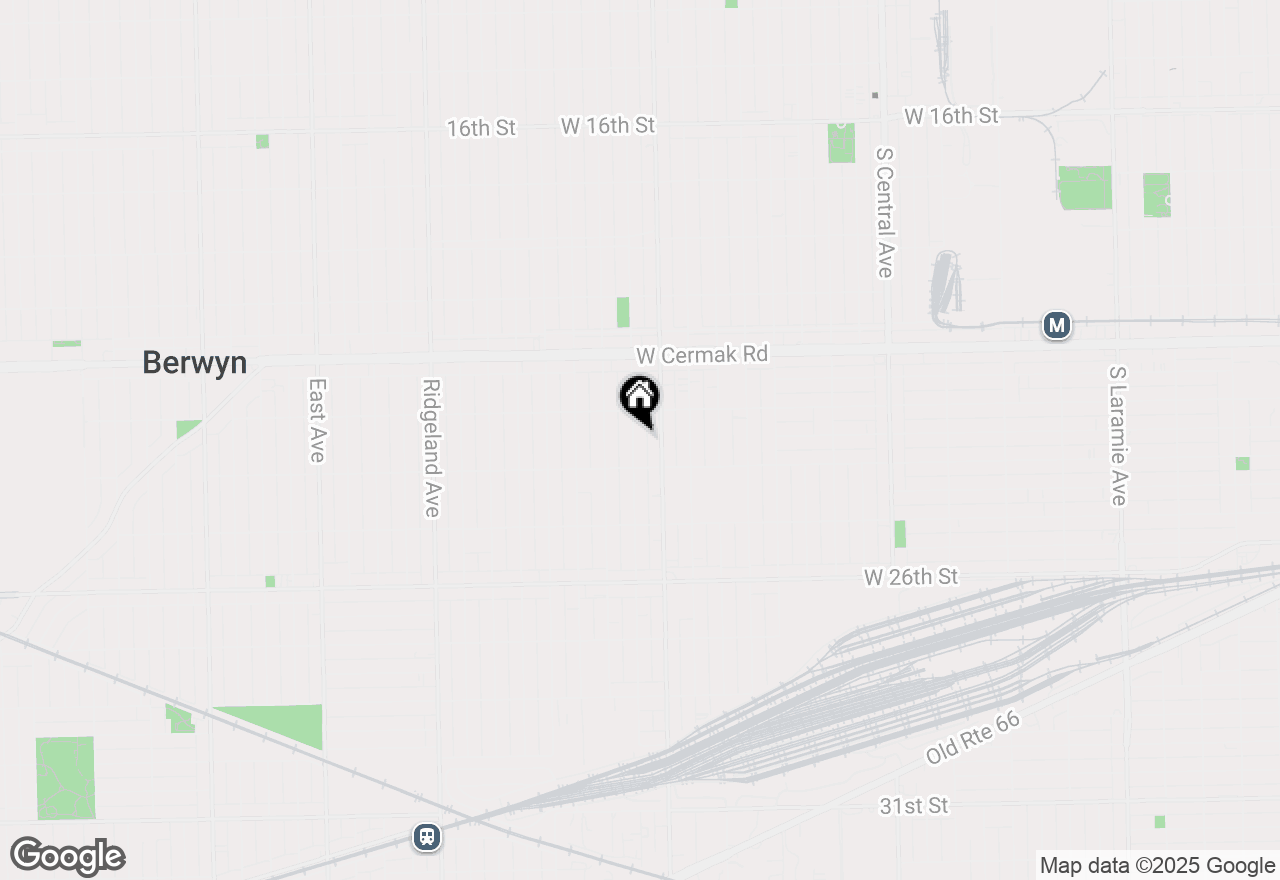 Map of 2321 S 60th Court, Cicero, IL 60804