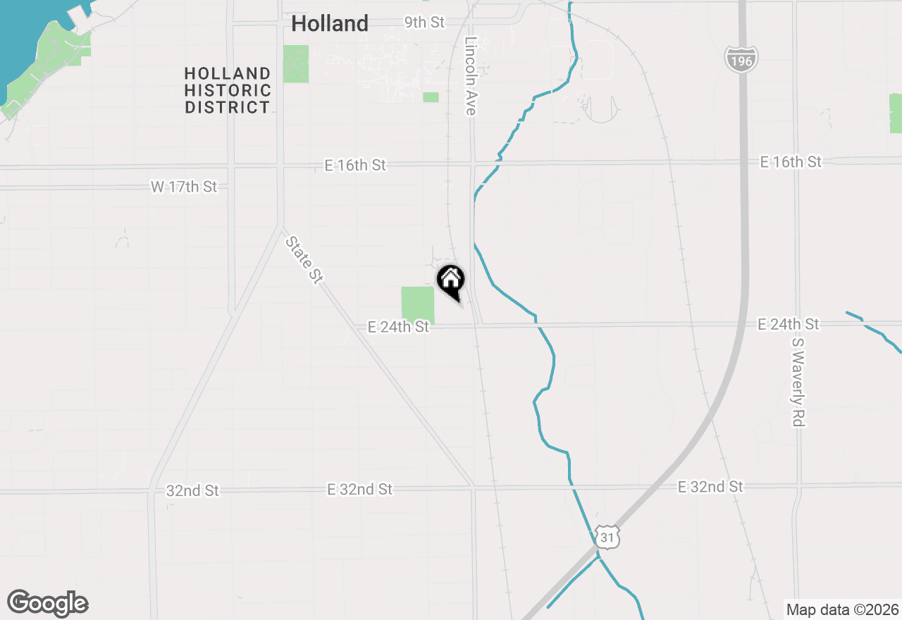 Map of 533 Columbia Avenue #007, Holland, MI 49423