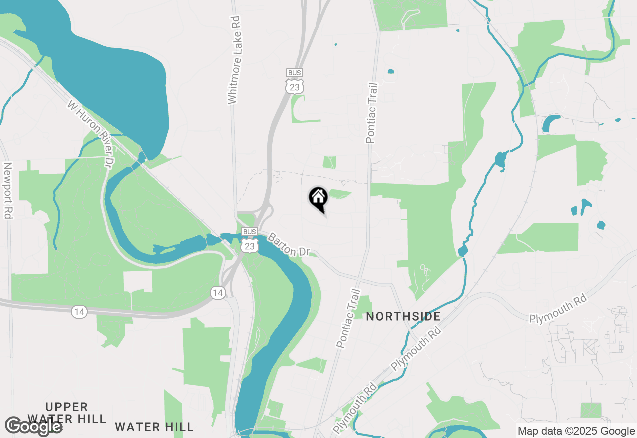 Map of 359 Brookside Drive, Ann Arbor, MI 48105