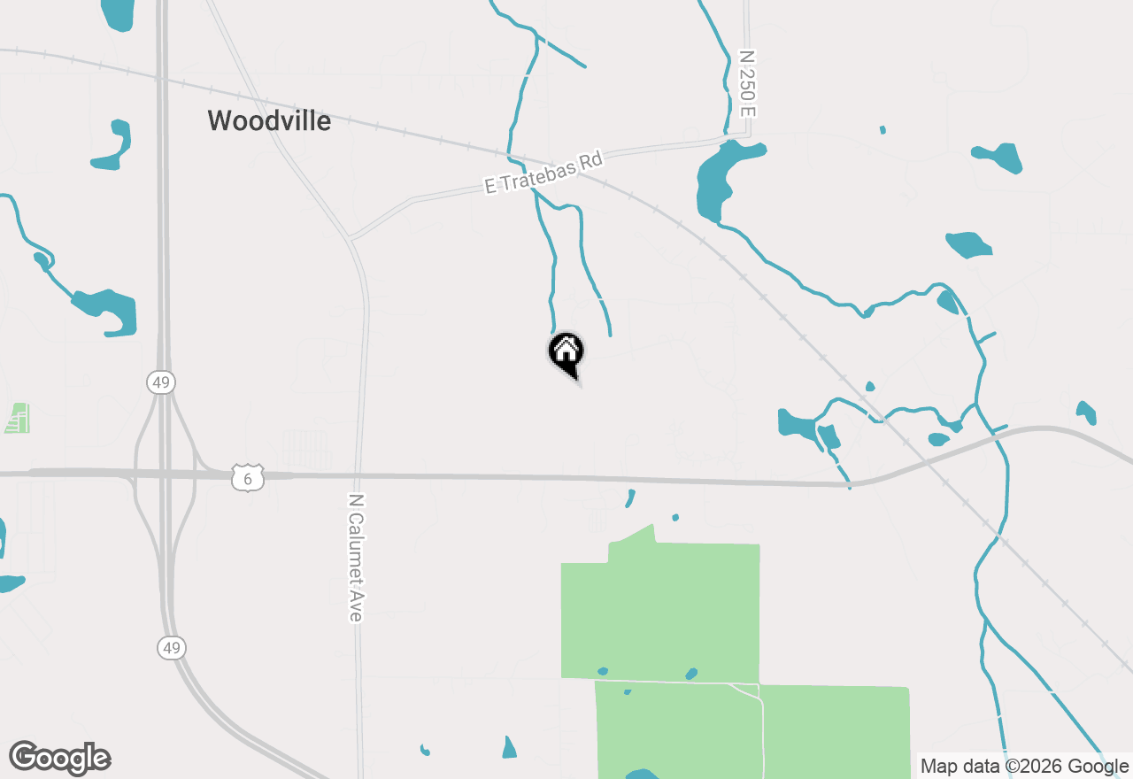 Map of 230 Barberry Lane, Valparaiso, IN 46383