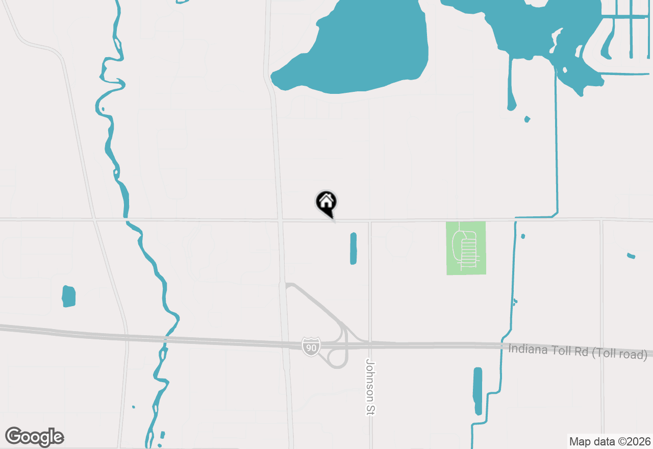 Map of 26188 County Road 4 #26188/26194, Elkhart, IN 46514