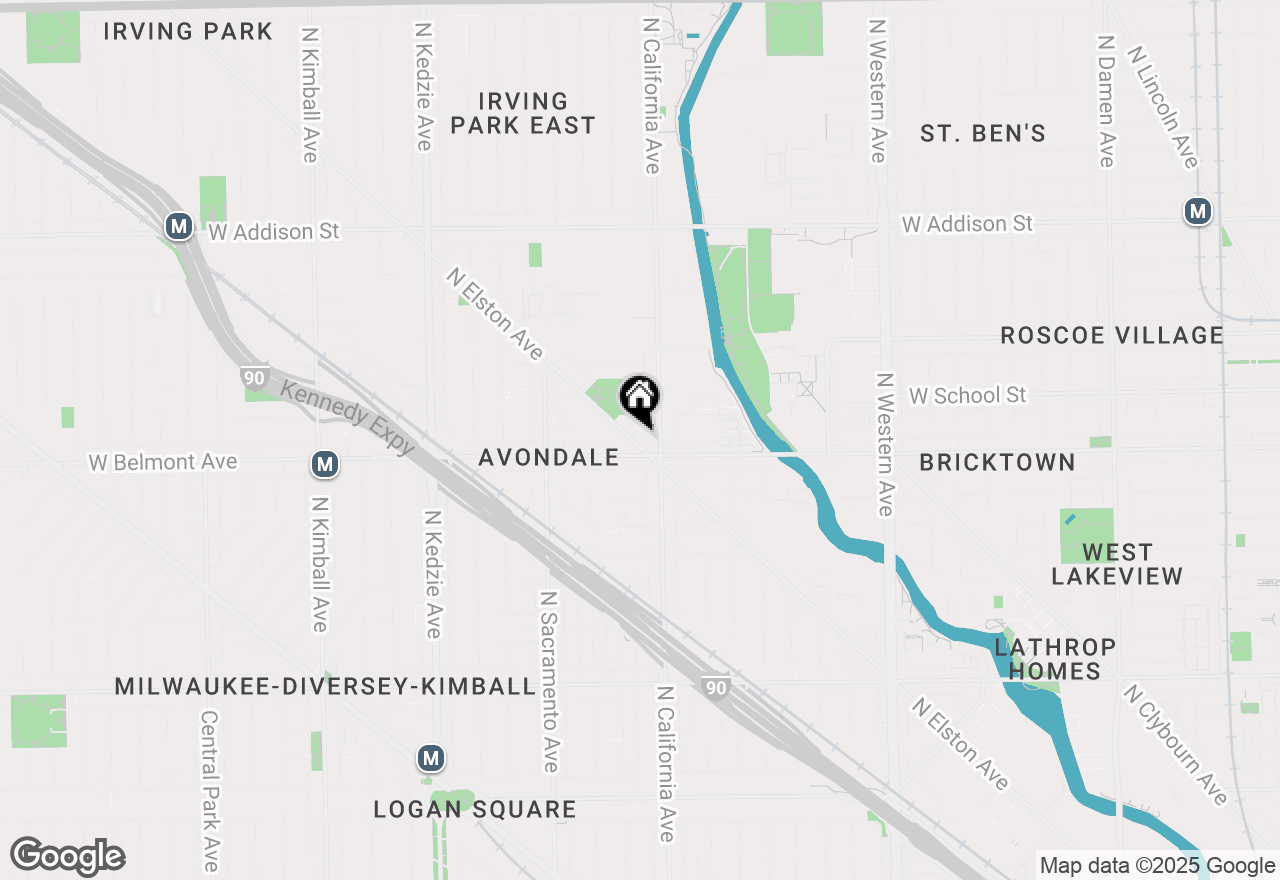 Map of 3219 N Elston Avenue, Chicago, IL 60618