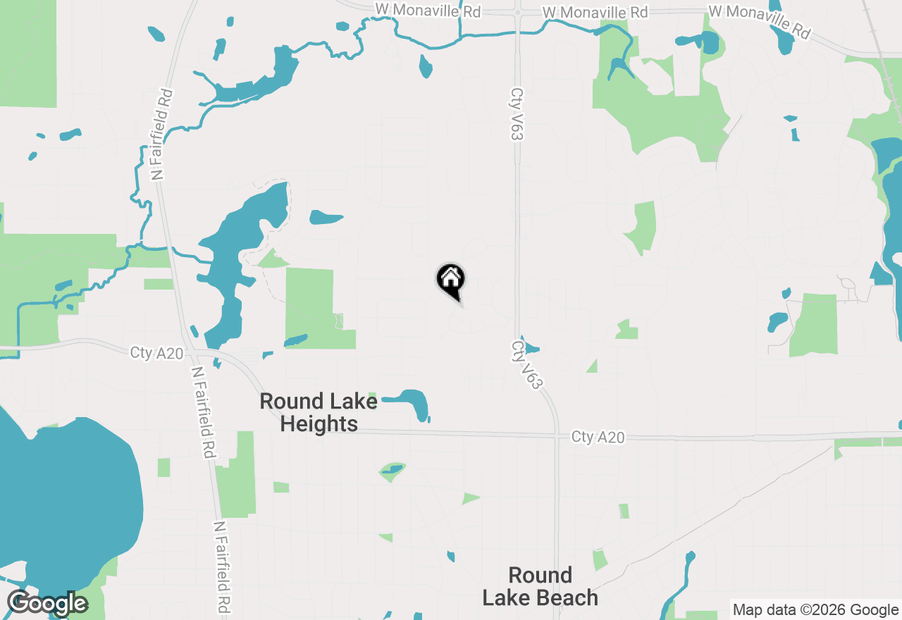 Map of 2000 Westview Lane, Round Lake Beach, IL 60073