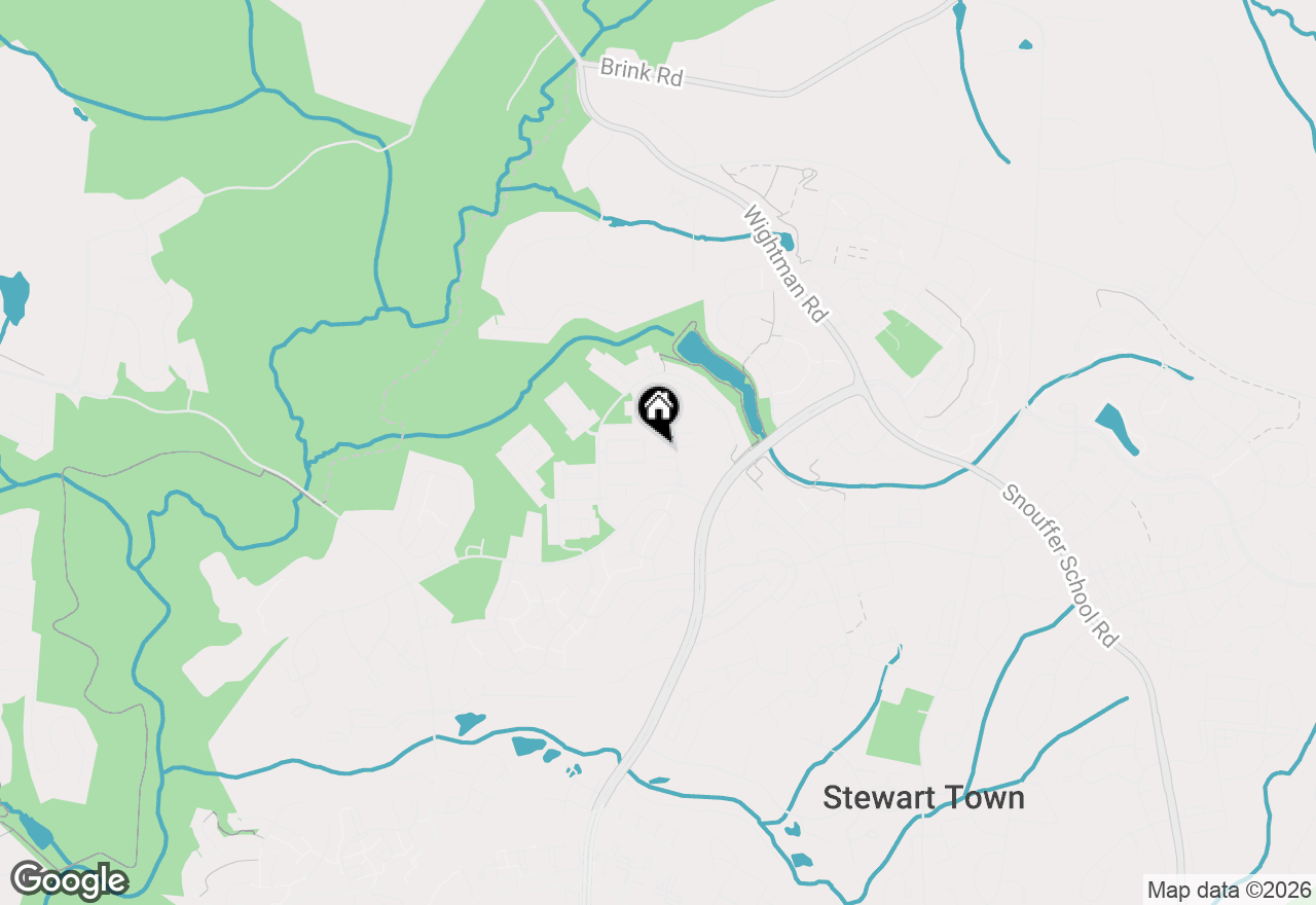 Map of 9707 Meggs Point Place, Gaithersburg, MD 20886