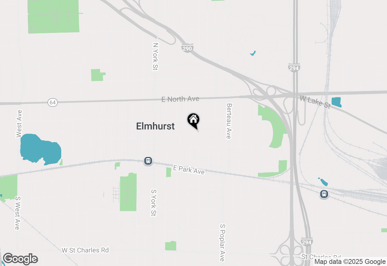 Map of 217 E Elmhurst Avenue, Elmhurst, IL 60126