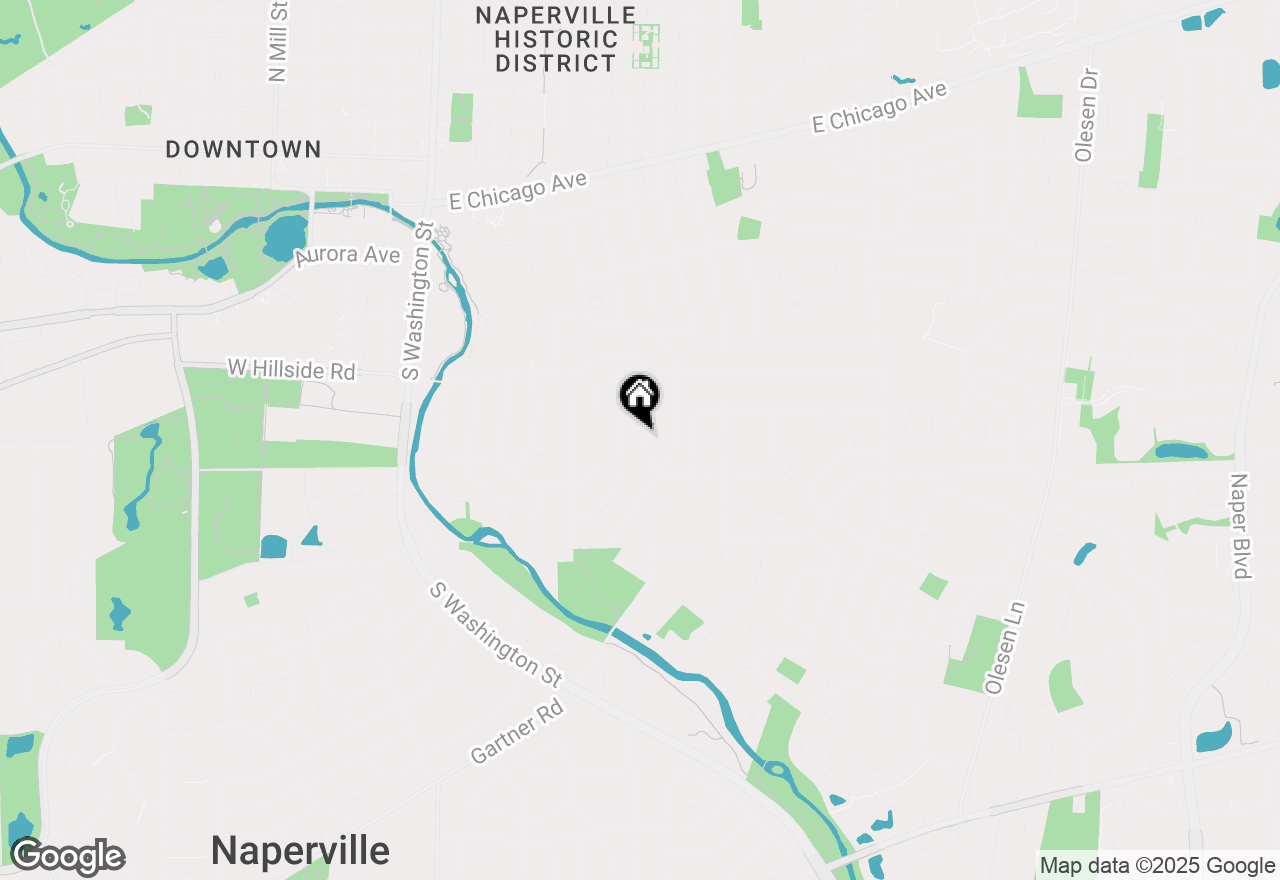 Map of 659 Wehrli Drive, Naperville, IL 60540