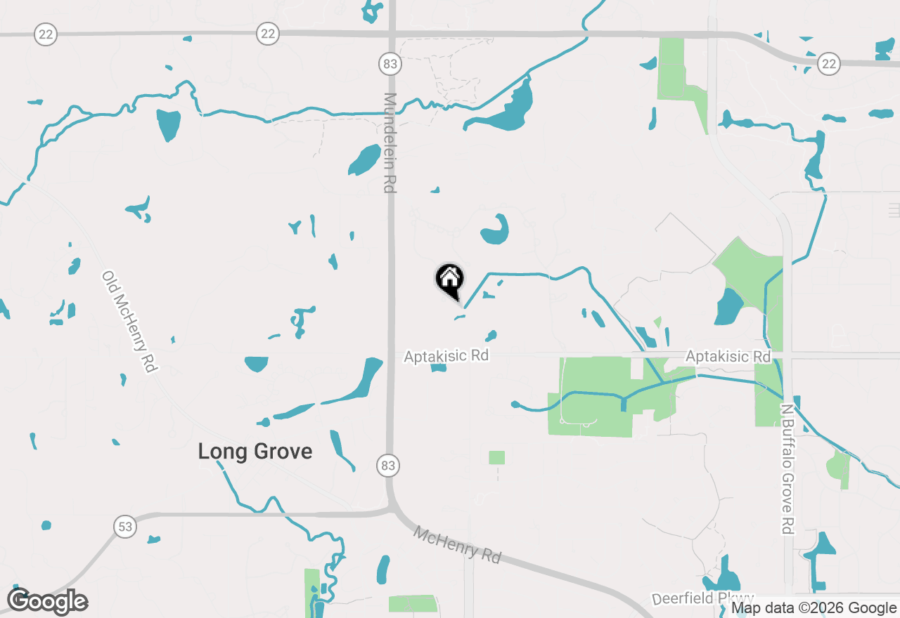 Map of 5229 Briarcrest Lane, Long Grove, IL 60047