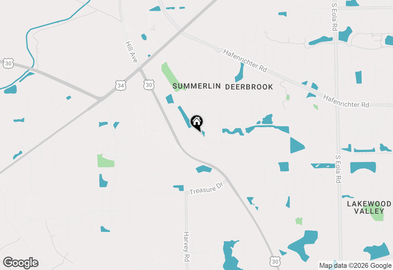Map of 649 Lincoln Station Drive #1302, Oswego, IL 60543