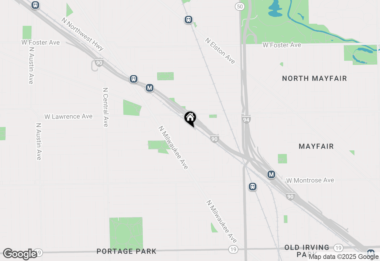 Map of 4666 N Leclaire Avenue, Chicago, IL 60630