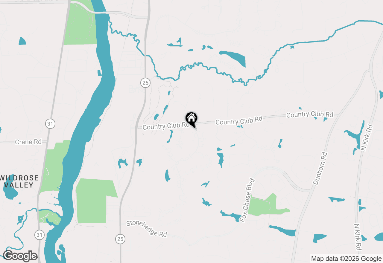 Map of 2455 Persimmon Drive, St. Charles, IL 60174