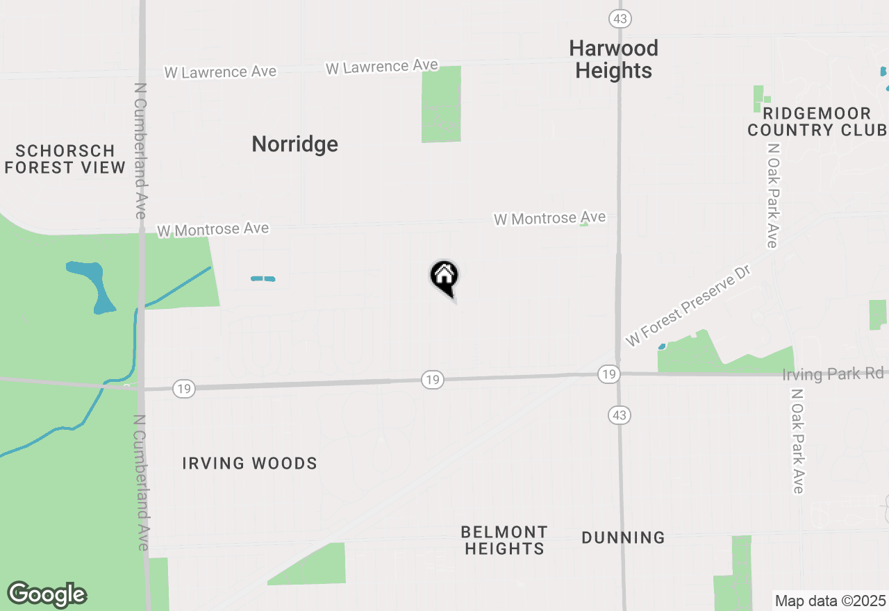Map of 4153 N Ottawa Avenue, Norridge, IL 60706