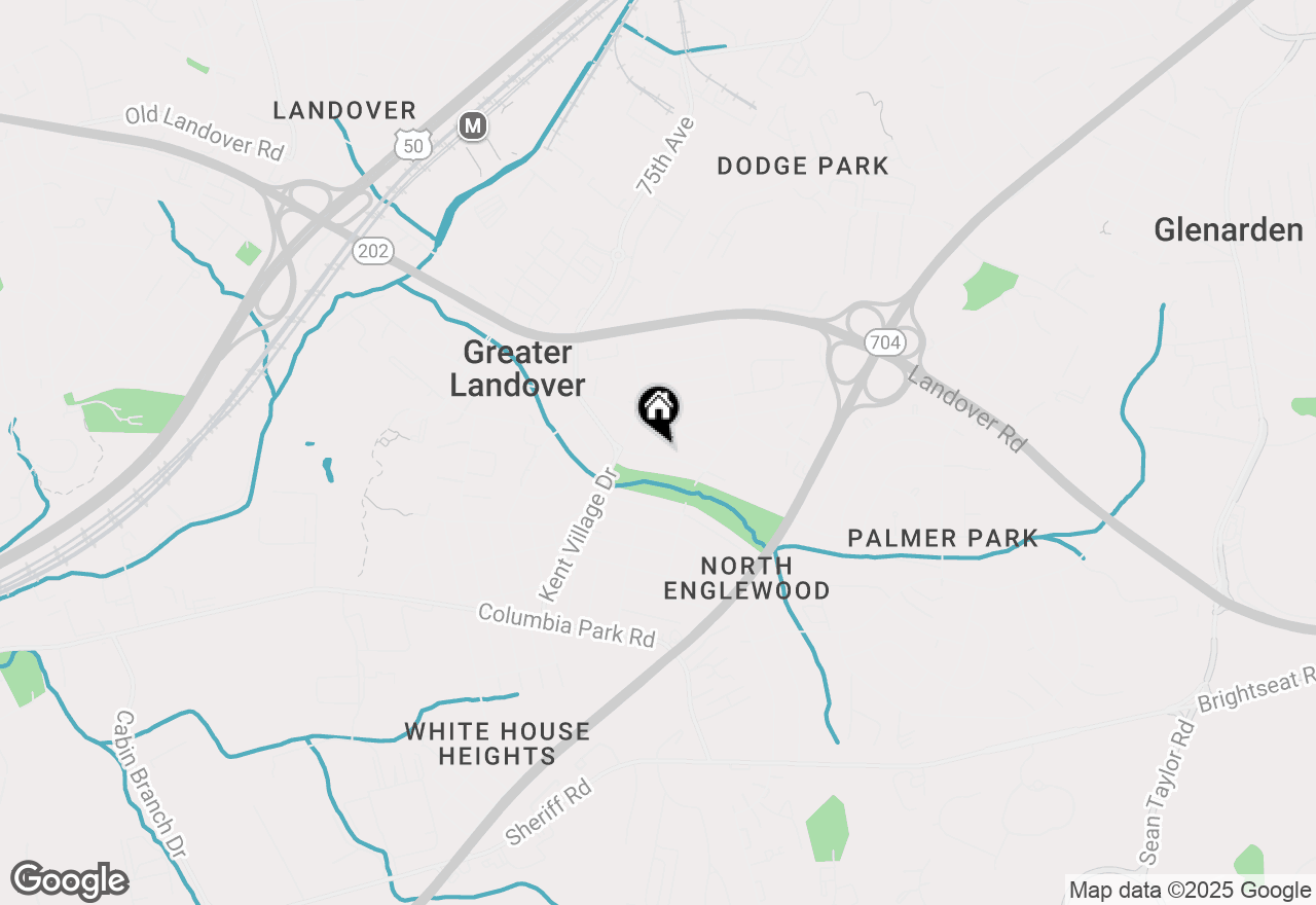 Map of 7108 Kent Town Drive, Hyattsville, MD 20785