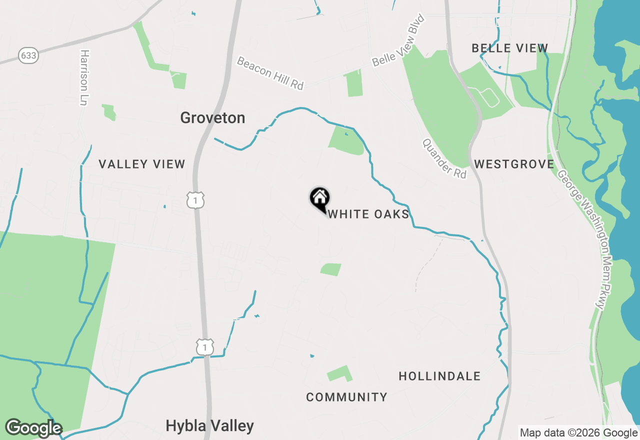 Map of 7119 Coventry Road, Alexandria, VA 22306
