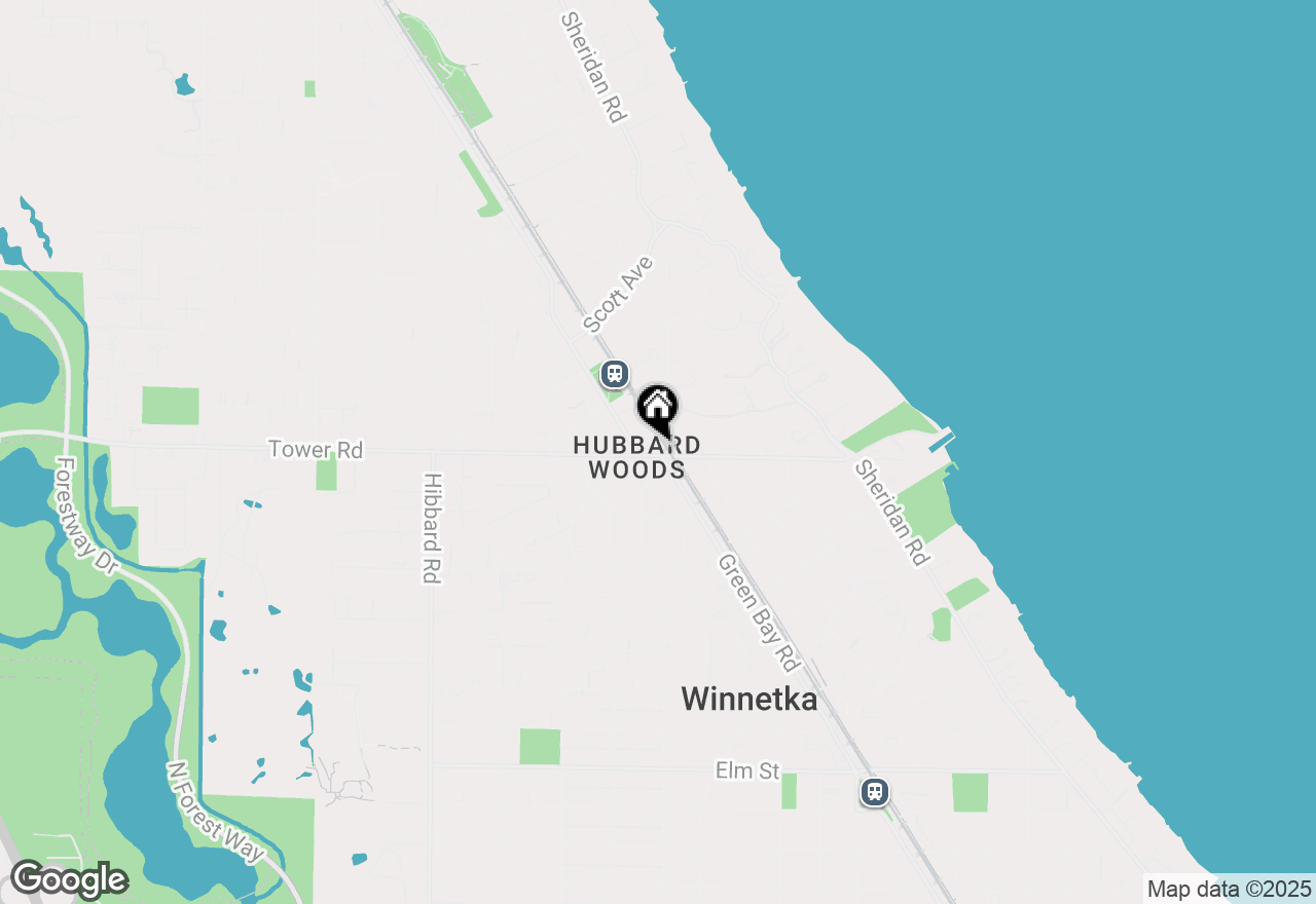 Map of 1011 Tower Court, Winnetka, IL 60093