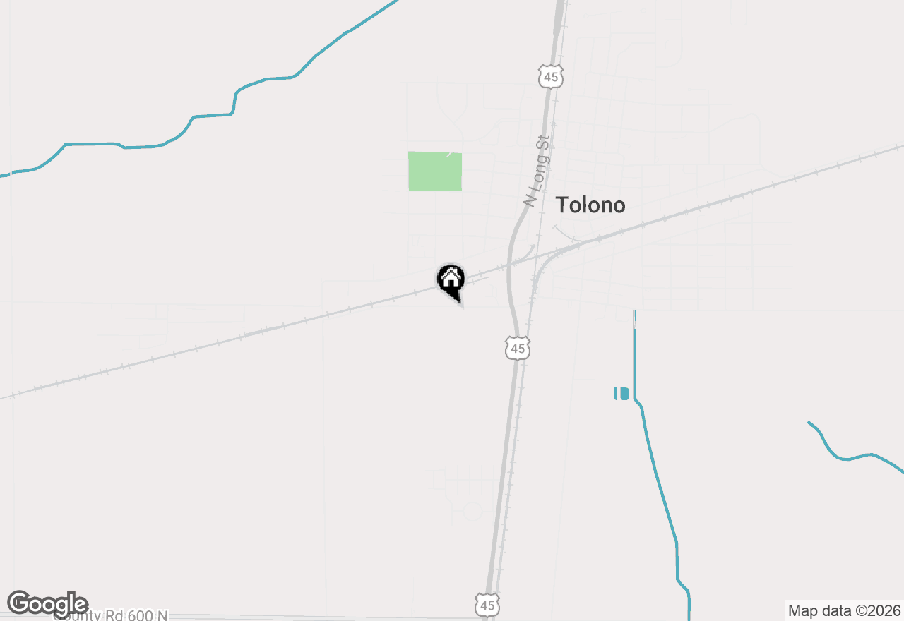 Map of 401 Woodworth Drive, Tolono, IL 61880