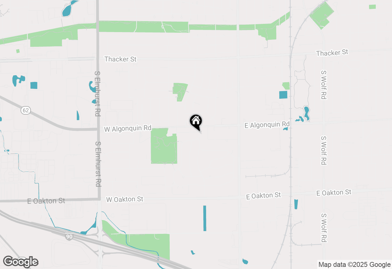 Map of 241 Diamond Head Drive, Des Plaines, IL 60018