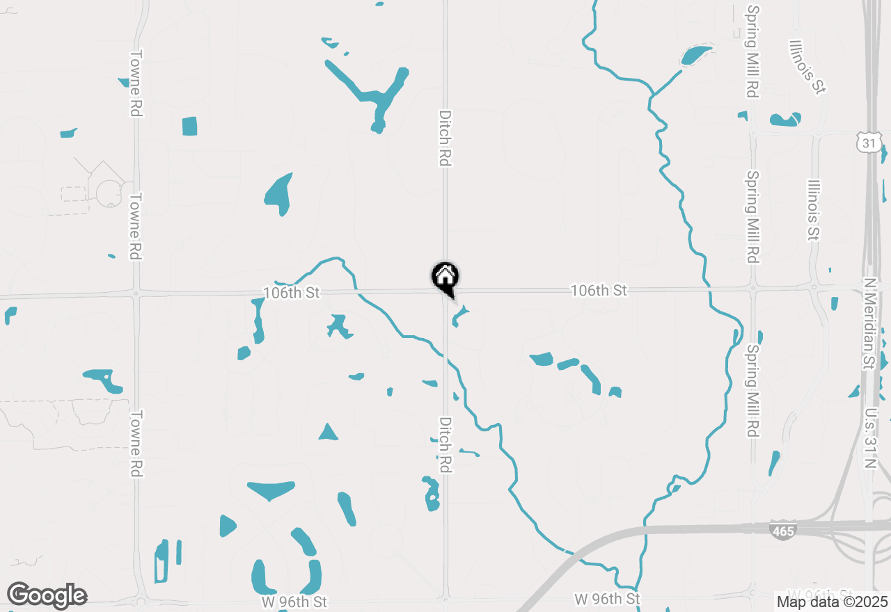 Map of 1676 Asherwood Lane, Carmel, IN 46032