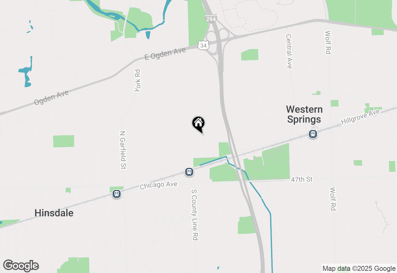 Map of 320 Phillippa Street, Hinsdale, IL 60521