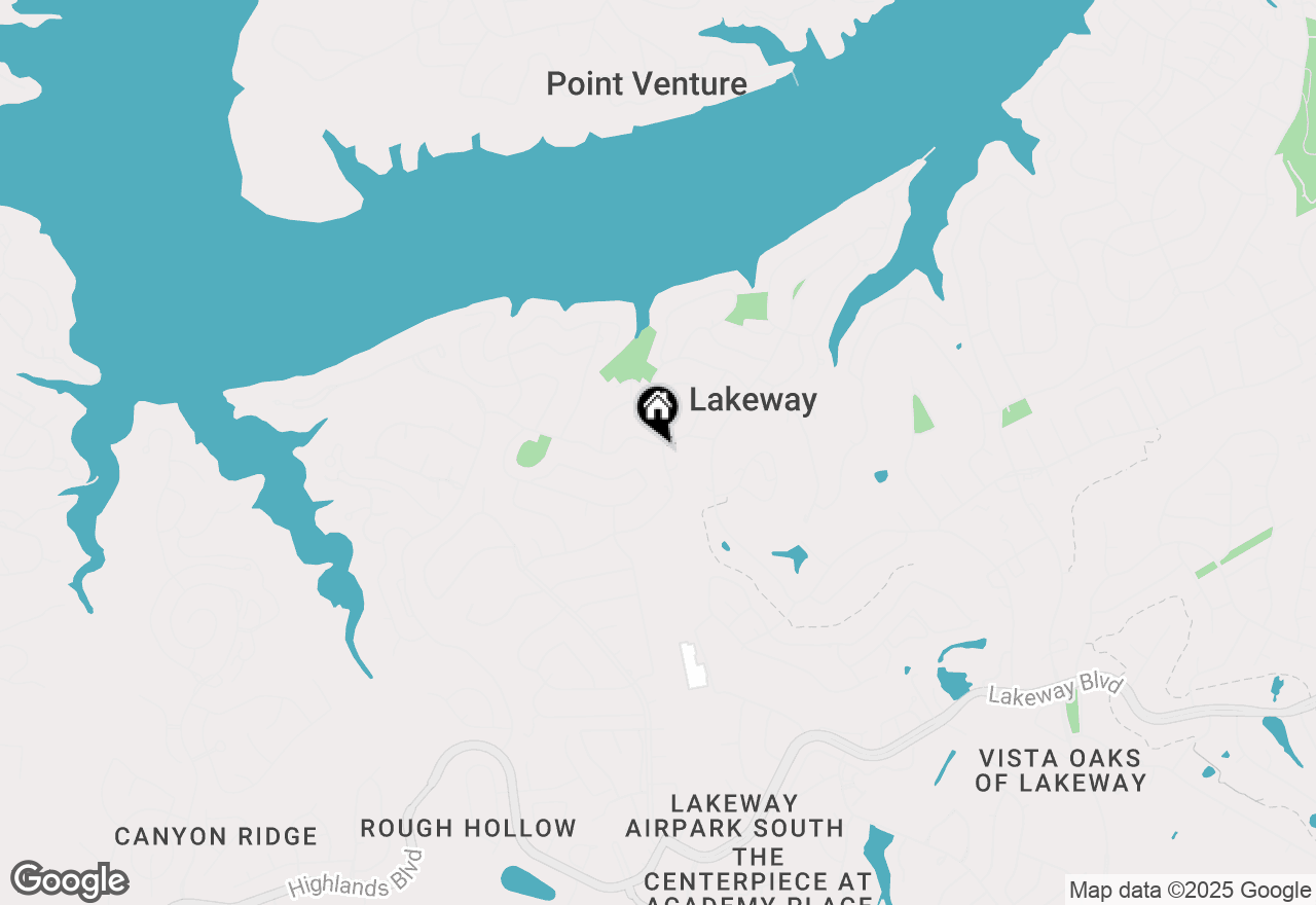 Map of 501 Flamingo Blvd, Lakeway, TX 78734