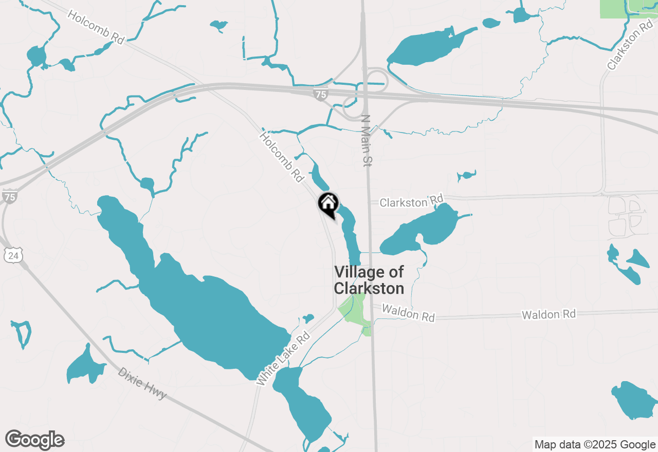 Map of 98 N Holcomb Road, Clarkston, MI 48346