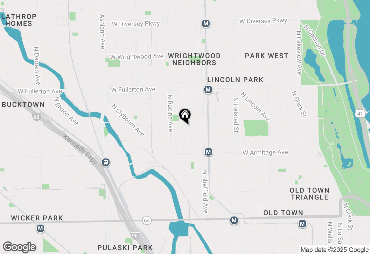 Map of 2138 N Seminary Avenue, Chicago, IL 60614