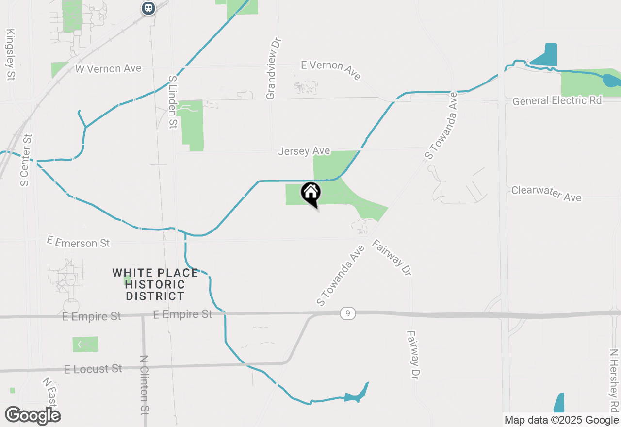 Map of 28 Sunset Road, Bloomington, IL 61701