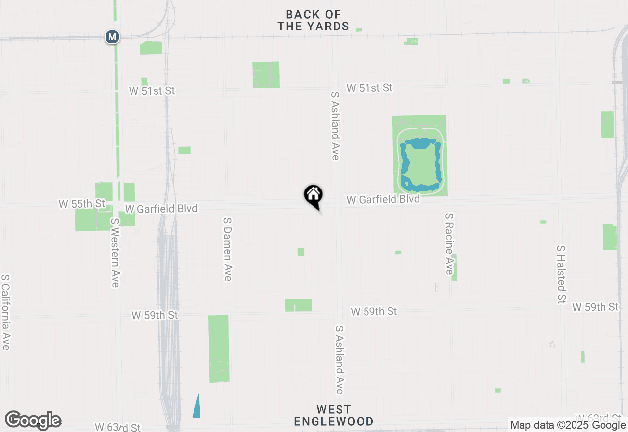 Map of 5519 S Paulina Street, Chicago, IL 60636