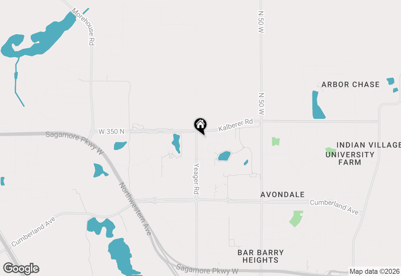 Map of 3365 Edgerton Street, West Lafayette, IN 47906