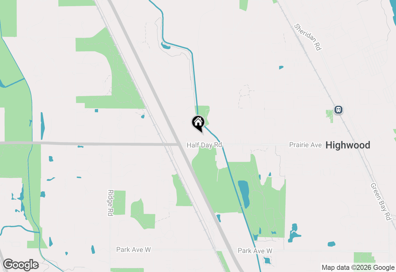 Map of 1227 Lynn Terrace, Highland Park, IL 60035