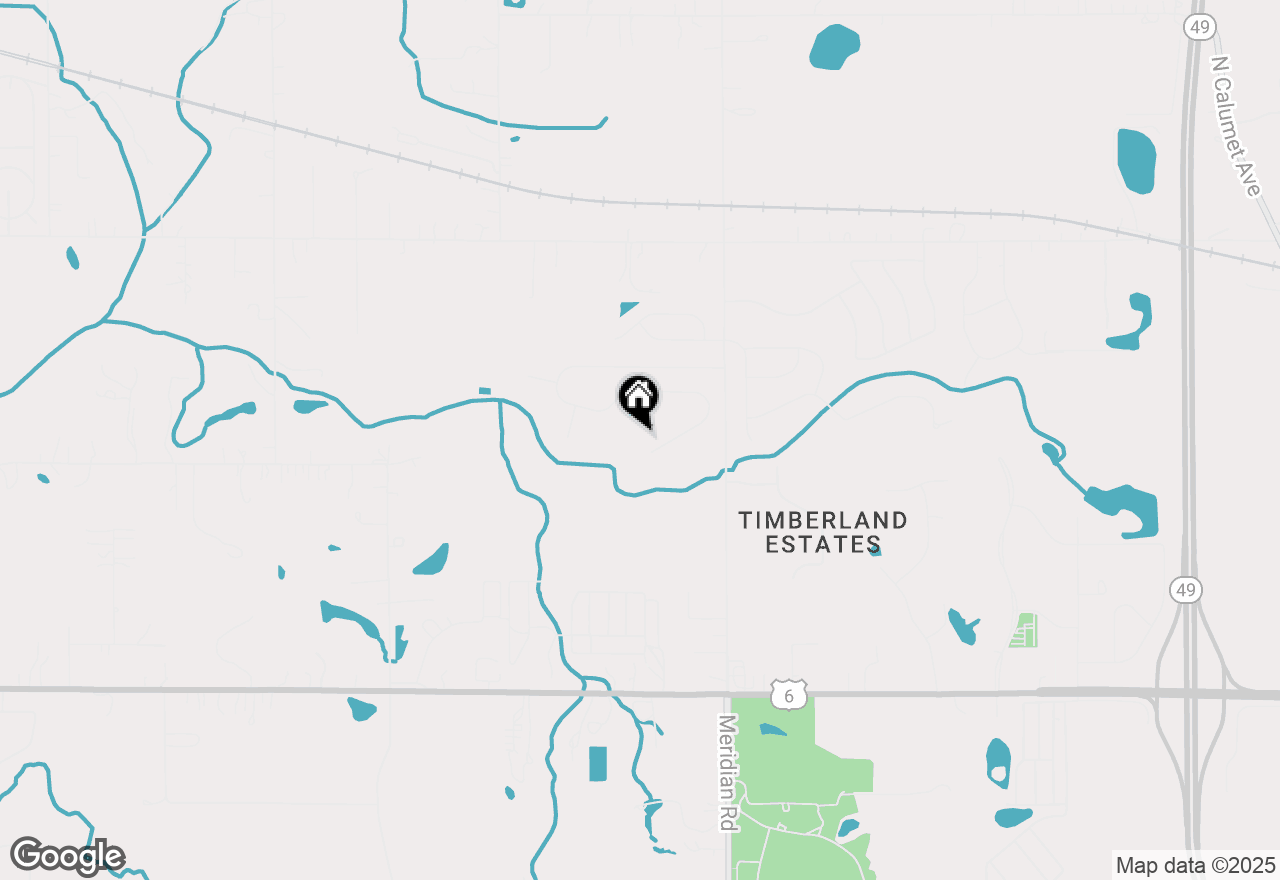 Map of 844 Mirmar Drive, Valparaiso, IN 46385