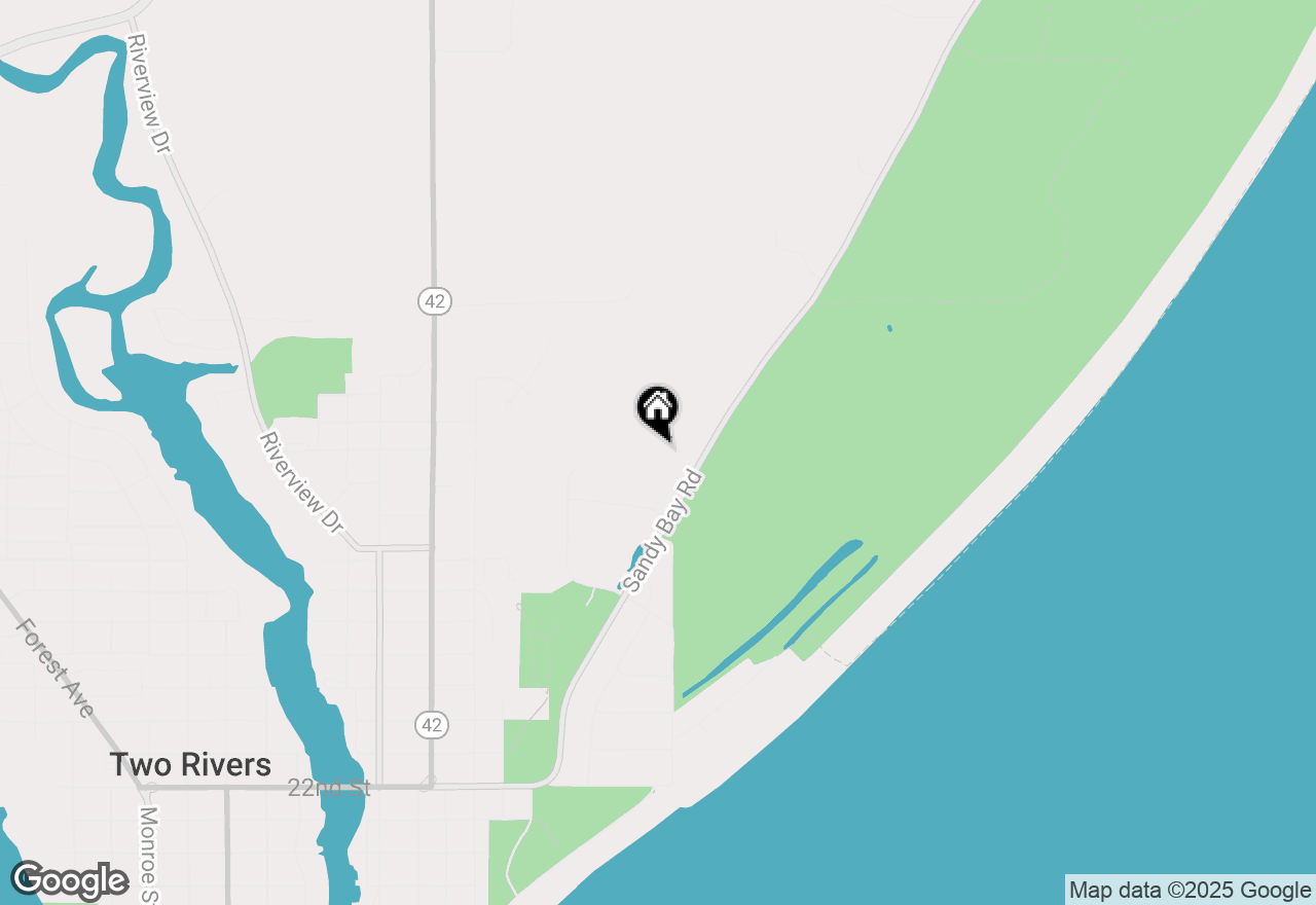 Map of Lt21 Sandy Ridge Dr #BLK2, Two Rivers, WI 54241