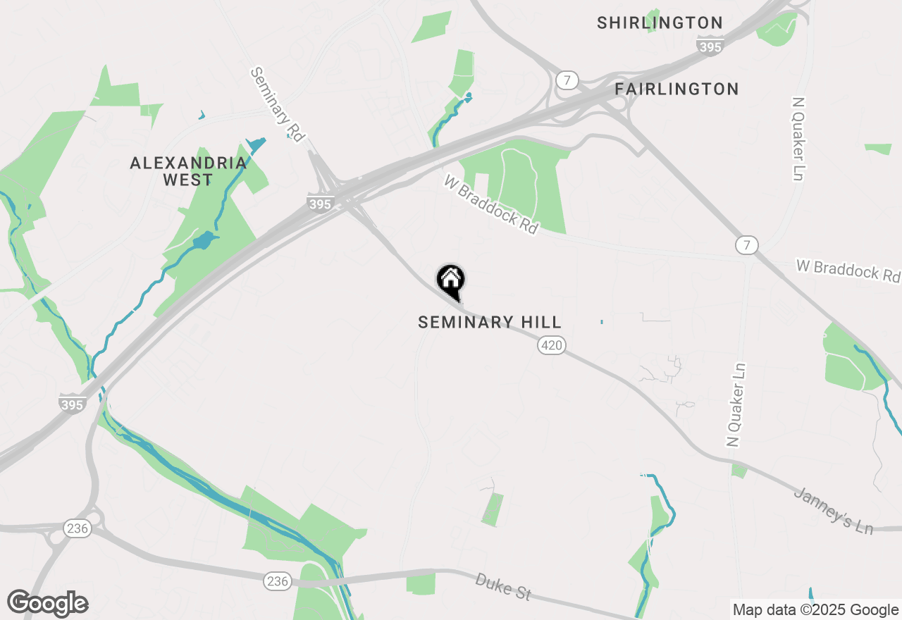 Map of 4404 Seminary Road, Alexandria, VA 22304
