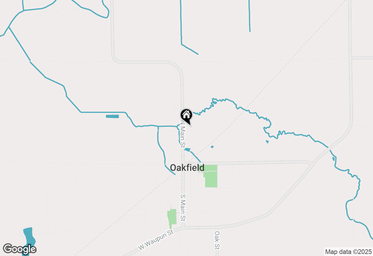 Map of 395 N Main St, Oakfield, WI 53065