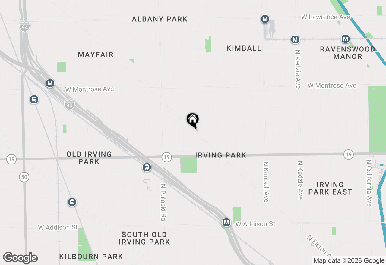 Map of 4156 N Elston Avenue #3N, Chicago, IL 60618