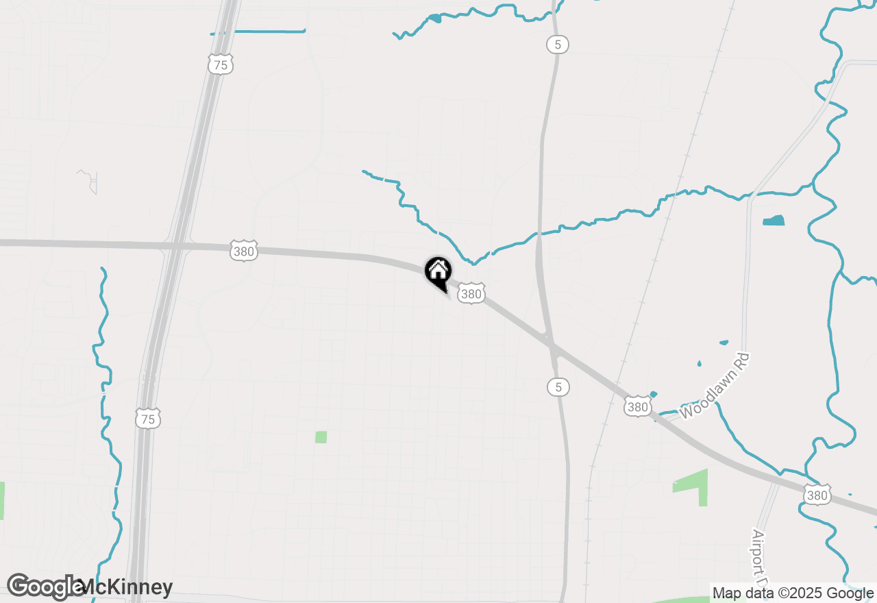 Map of 1704 N College Street, Mckinney, TX 75069