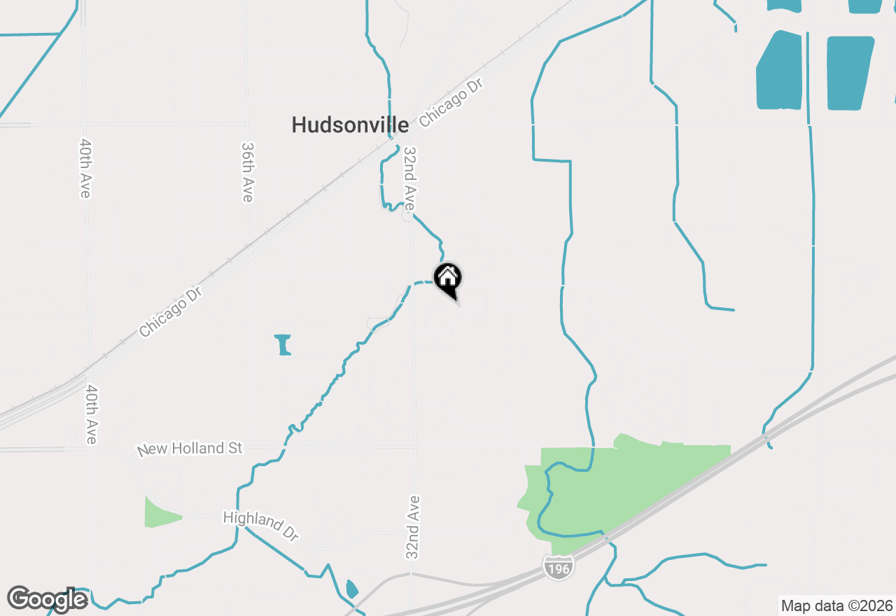 Map of 3091 Beechridge Drive, Hudsonville, MI 49426