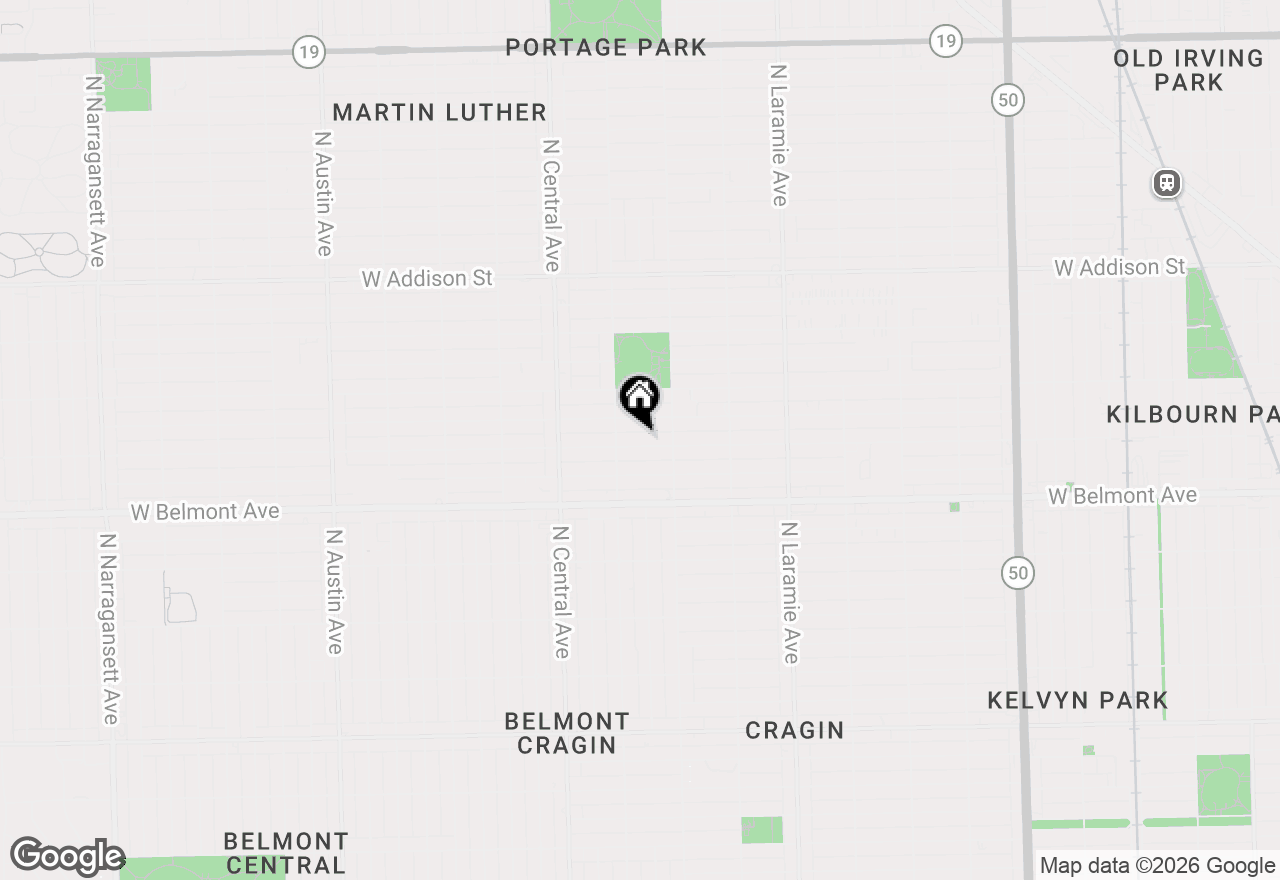 Map of 5434 W School Street #2, Chicago, IL 60641