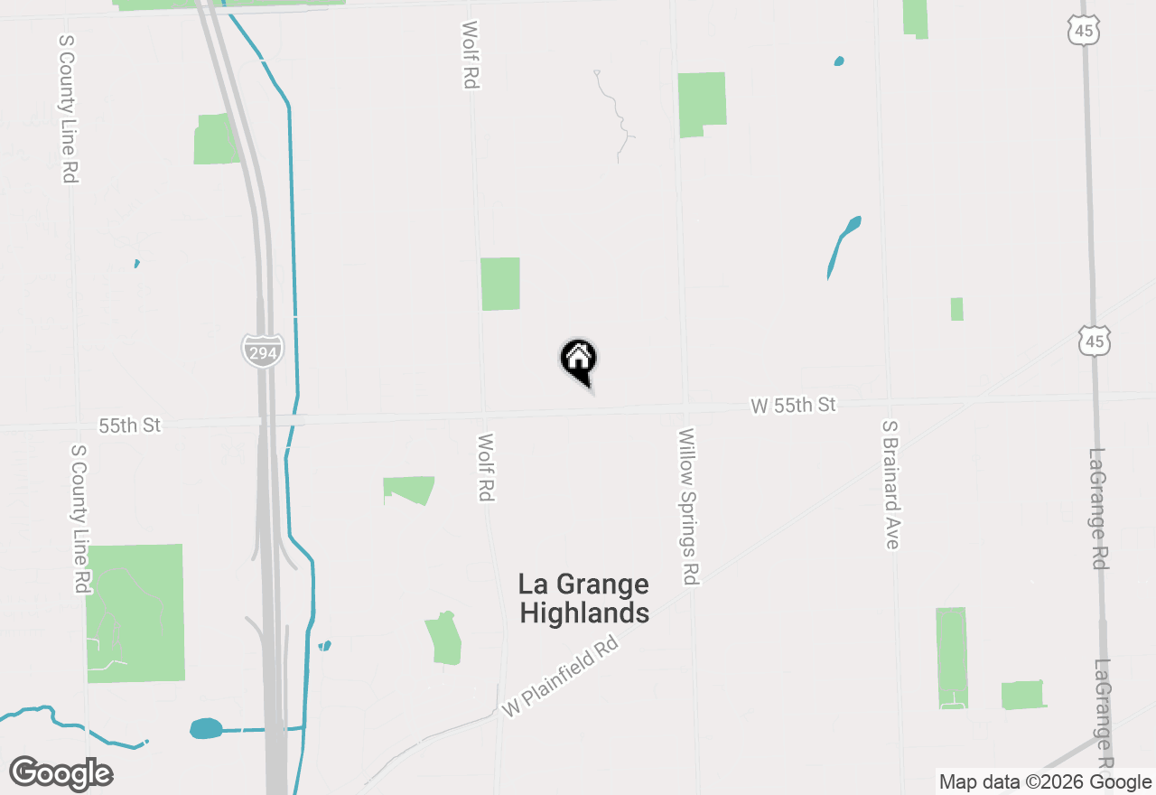 Map of 5425 Howard Avenue, Western Springs, IL 60558