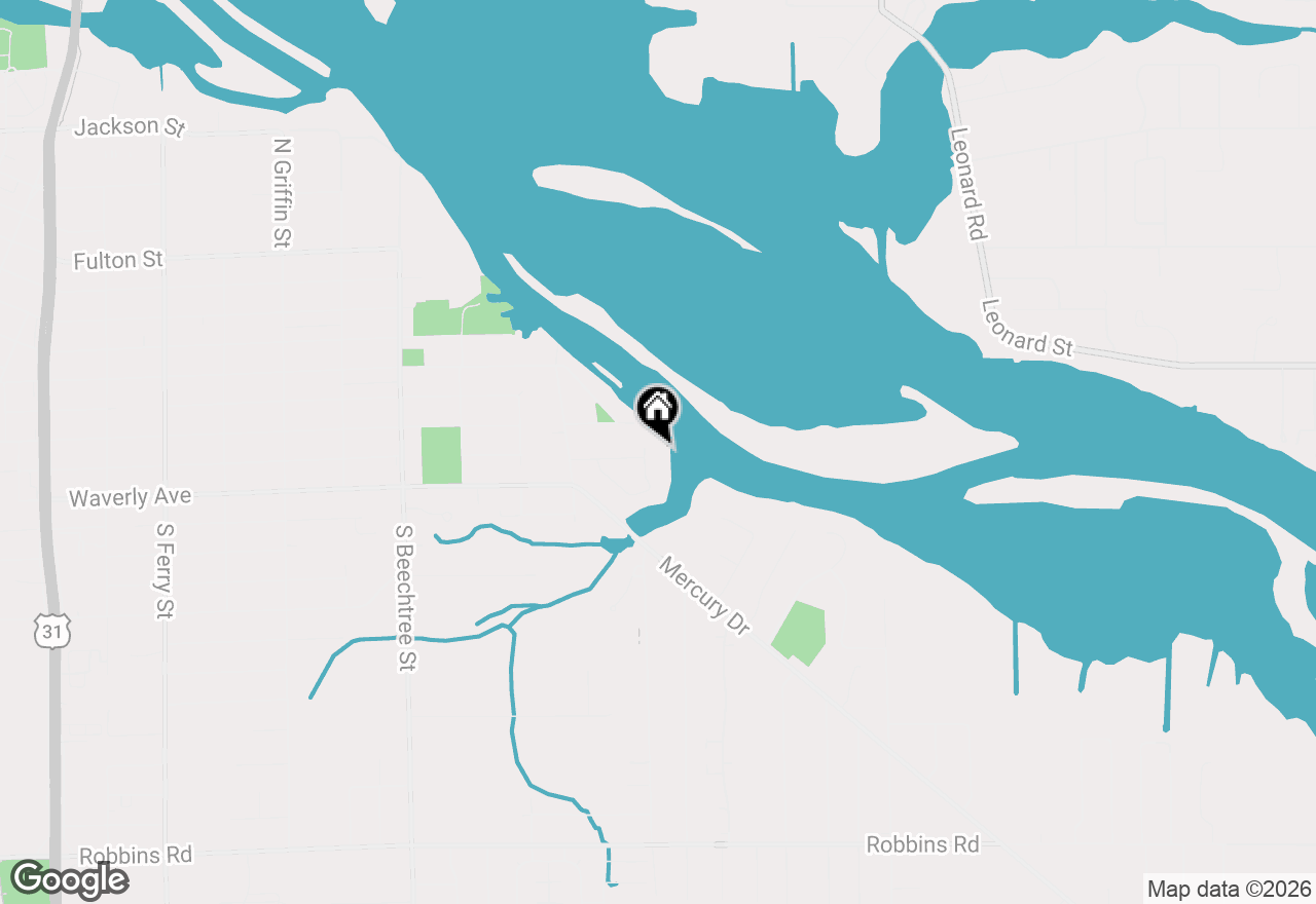 Map of 551 Gidley Circle #D, Grand Haven, MI 49417